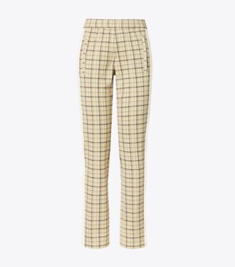 Pantalon de survêtement en double tricot teint dans la masse Pantalon de survêtement en double tricot teint dans la masse