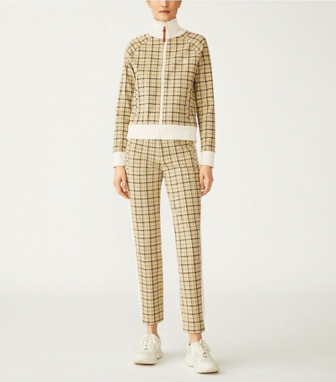 Pantalon de survêtement en double tricot teint dans la masse Pantalon de survêtement en double tricot teint dans la masse