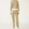 Pantalon de survêtement en double tricot teint dans la masse Pantalon de survêtement en double tricot teint dans la masse