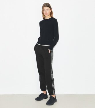 Pantalon de survêtement en molleton brodé