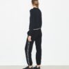 Pantalon de survêtement en molleton brodé Pantalon de survêtement en molleton brodé