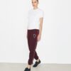 Pantalon de survêtement en molleton français avec cœur brodé Pantalon de survêtement en molleton français avec cœur brodé