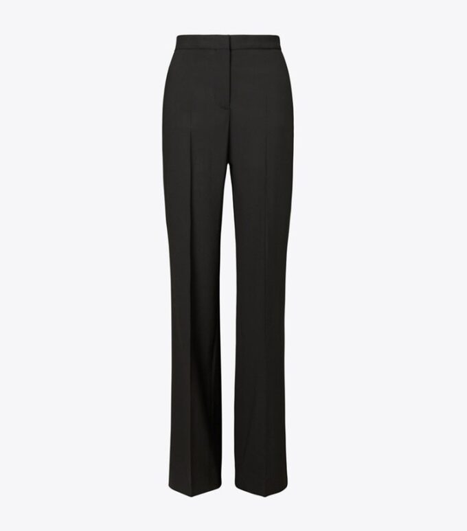 Pantalon en laine ajusté Pantalon en laine ajusté