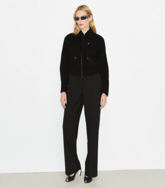 Pantalon en laine ajusté Pantalon en laine ajusté