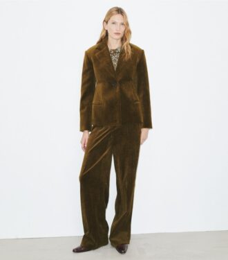 Pantalon en velours côtelé