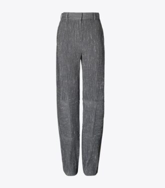 Pantalon large en laine