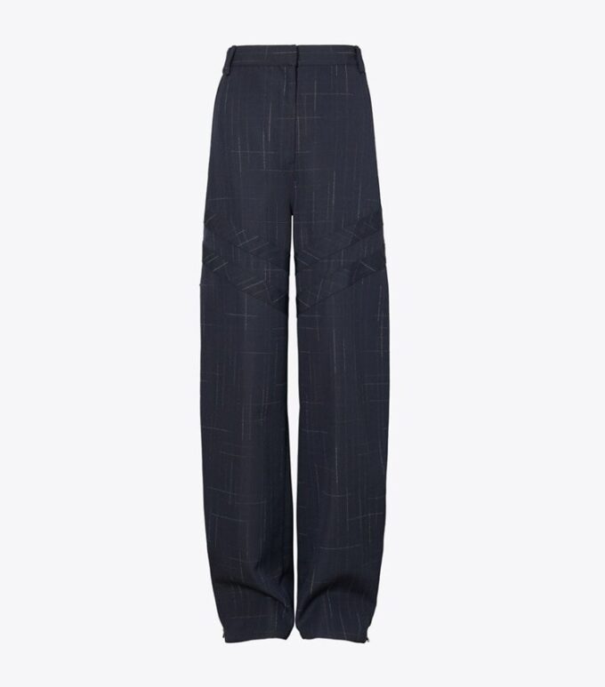 Pantalon large en laine Pantalon large en laine