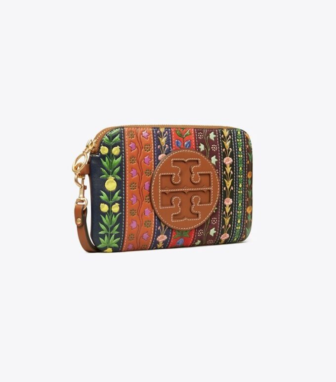 Perry Bombé Ribbon Patchwork Wristlet Perry Bombé Ribbon Patchwork Wristlet