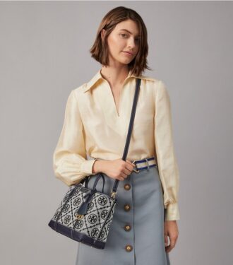 Perry T Monogram Petit sac fourre-tout à trois compartiments