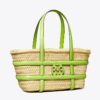 Petit panier en paille gaufré croco Ella Petit panier en paille gaufré croco Ella