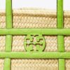 Petit panier en paille gaufré croco Ella Petit panier en paille gaufré croco Ella