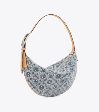 Petit sac Balloon en denim T Monogram