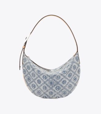 Petit sac Balloon en denim T Monogram