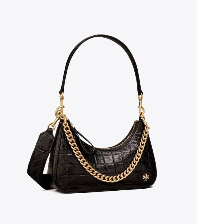 Petit sac à bandoulière 151 Mercer en cuir verni matelassé Petit sac à bandoulière 151 Mercer en cuir verni matelassé