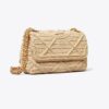 Petit sac à bandoulière convertible Fleming en paille souple Petit sac à bandoulière convertible Fleming en paille souple