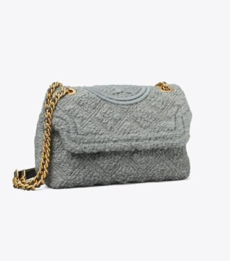 Petit sac à bandoulière convertible Fleming Soft Bouclé