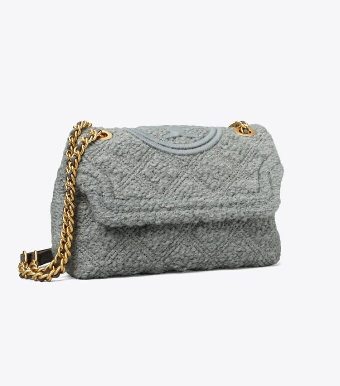 Petit sac à bandoulière convertible Fleming Soft Bouclé Petit sac à bandoulière convertible Fleming Soft Bouclé