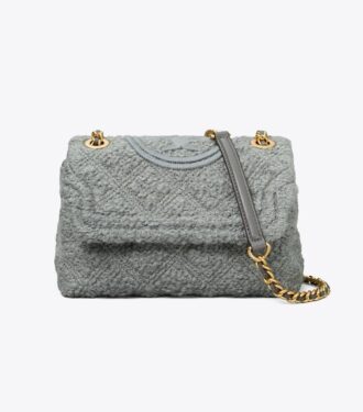 Petit sac à bandoulière convertible Fleming Soft Bouclé