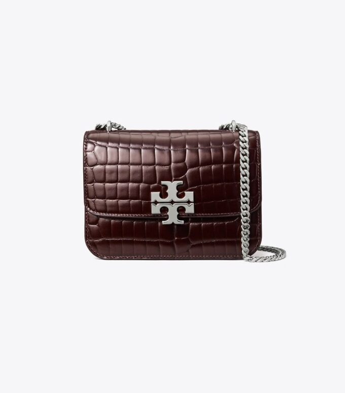 Petit sac à bandoulière Eleanor à motif croco Petit sac à bandoulière Eleanor à motif croco