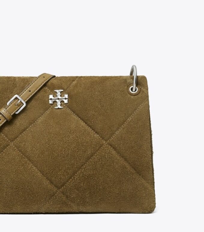 Petit sac à bandoulière en daim matelassé Kira Diamond Petit sac à bandoulière en daim matelassé Kira Diamond