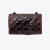 Petit sac à bandoulière Fleming en cuir verni Petit sac à bandoulière Fleming en cuir verni