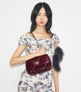 Petit sac à bandoulière matelassé Kira Diamond Distressed
