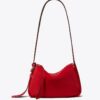 Petit sac à bandoulière Romy en daim avec surpiqûres Petit sac à bandoulière Romy en daim avec surpiqûres