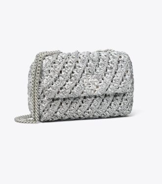 Petit sac à bandoulière tissé Kira