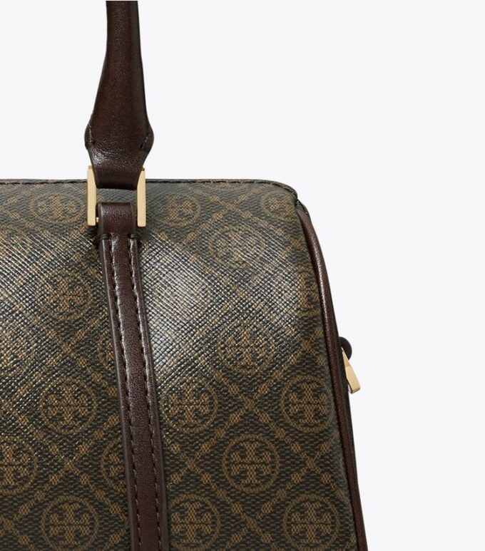 Petit sac baril en toile enduite T Monogram Petit sac baril en toile enduite T Monogram