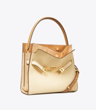 Petit sac double Lee Radziwill grainé