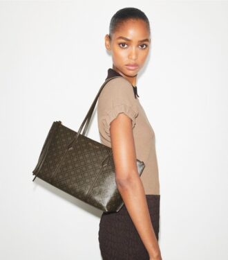 Petit sac fourre-tout Perry en toile enduite