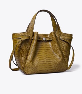 Petit sac fourre-tout Romy à motif croco