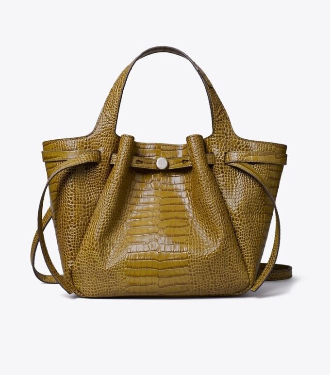 Petit sac fourre-tout Romy à motif croco Petit sac fourre-tout Romy à motif croco