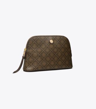 Petite trousse de maquillage en toile enduite T Monogram