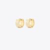 Petites boucles d&rsquo;oreilles créoles Icon T Monogram