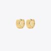 Petites boucles d&rsquo;oreilles créoles Icon T Monogram
