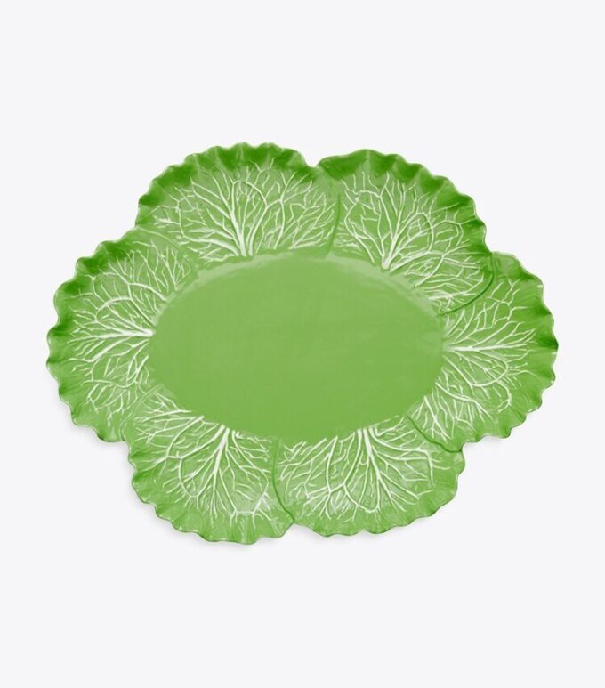 Plat de service ovale Lettuce Ware Plat de service ovale Lettuce Ware