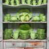 Plat de service ovale Lettuce Ware Plat de service ovale Lettuce Ware