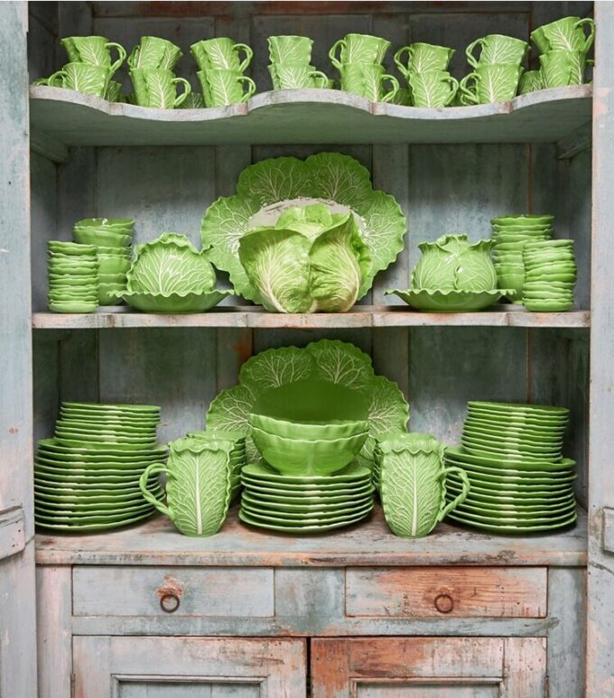 Plat de service ovale Lettuce Ware Plat de service ovale Lettuce Ware