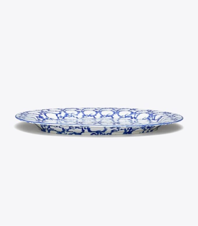 Plateau de service ovale Spongeware Plateau de service ovale Spongeware
