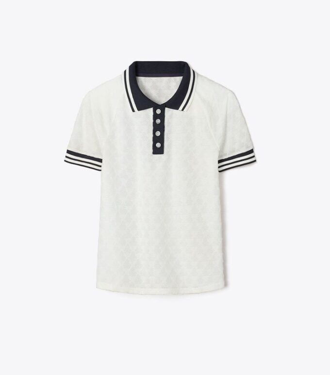 Polo en jacquard éponge Polo en jacquard éponge