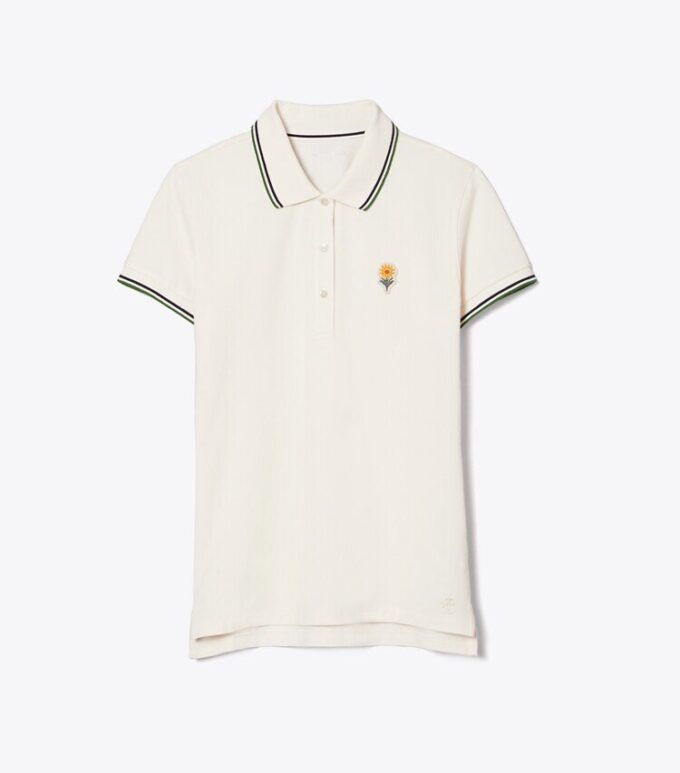 Polo piqué Performance Flower Polo piqué Performance Flower