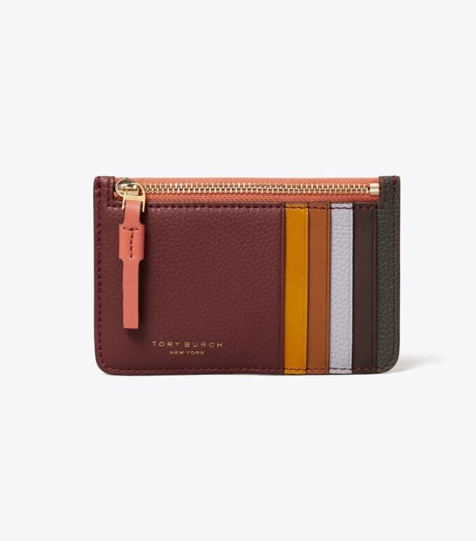 Porte-cartes Perry Color-Block Top-Zip Porte-cartes Perry Color-Block Top-Zip