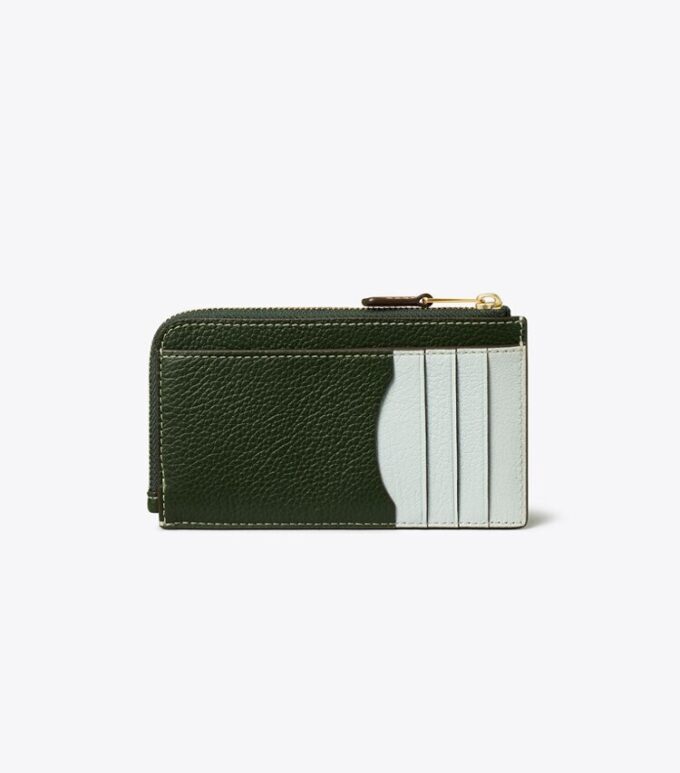 Porte-cartes zippé Colorblock Porte-cartes zippé Colorblock