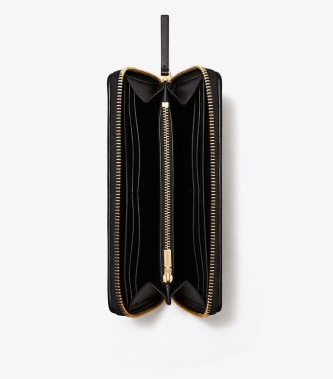 Portefeuille continental Kira Chevron Zip Portefeuille continental Kira Chevron Zip
