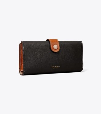 Portefeuille long colorblock