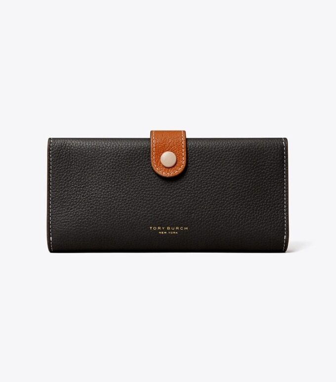 Portefeuille long colorblock Portefeuille long colorblock