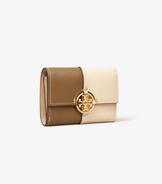 Portefeuille à rabat moyen Miller Colorblock