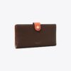 Portefeuille slim à fermeture éclair Colorblock Portefeuille slim à fermeture éclair Colorblock
