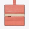 Portefeuille slim à fermeture éclair Colorblock Portefeuille slim à fermeture éclair Colorblock